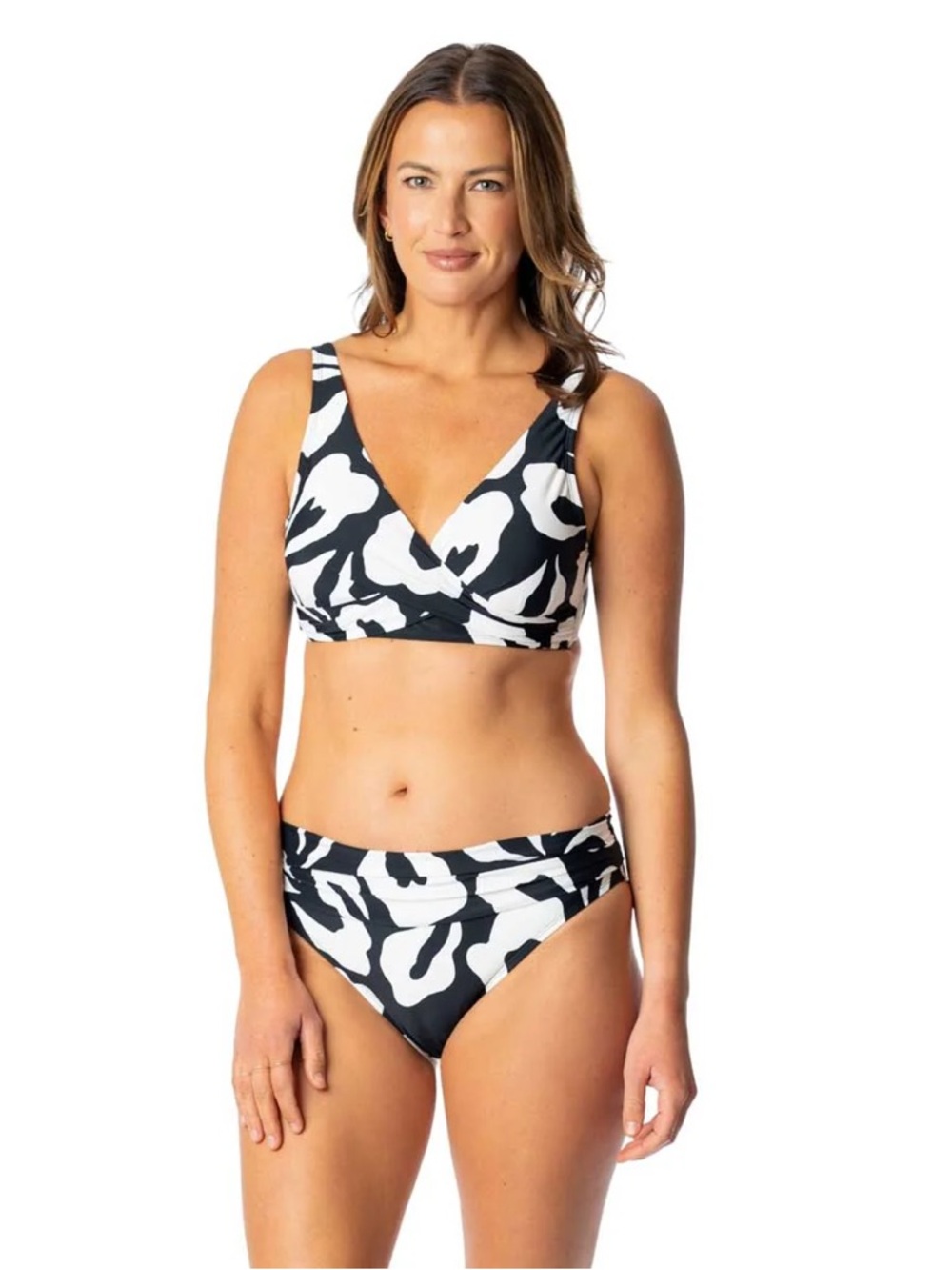 Jantzen • NWT $50 USD Women’s Black & White Abstract Print Bikini Bottoms